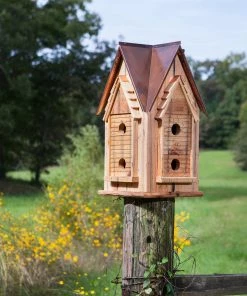 Heartwood Martin Mansion W/ Copper Roof Bird Houses