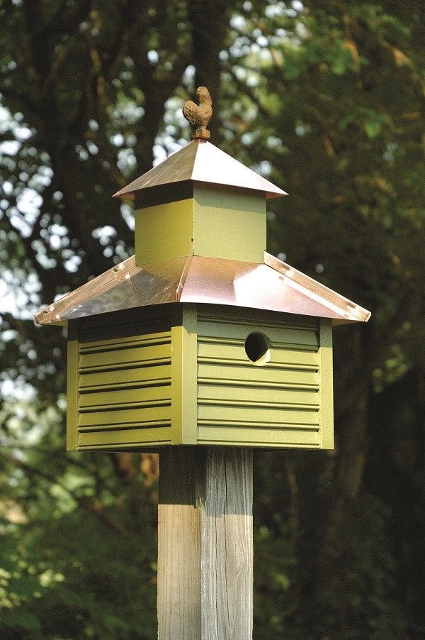 Heartwood Rusty Rooster Bird House Bird Houses