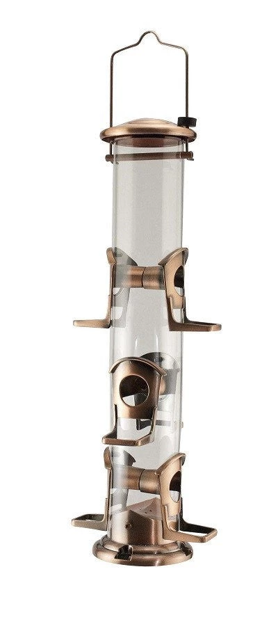 Woodlink / Audubon Bird Feeders Woodlink Coppertop 6 Port Bird Feeder - Sunflower