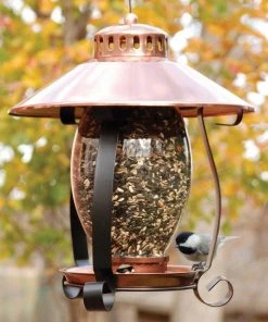 Woodlink / Audubon Woodlink Brushed Copper Lantern Feeder