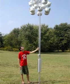 Troyer Purple Martin Houses Purple Martin Deluxe Gourd Rack System With 12 SuperGourds