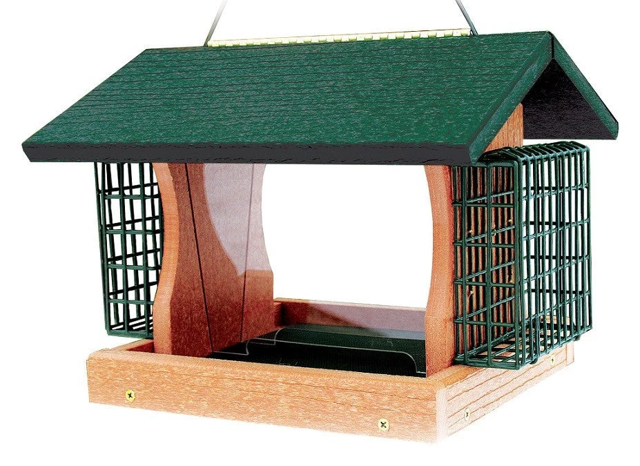 Woodlink / Audubon Bird Feeders Woodlink Going Green Premier Bird Feeder With Suet Cages