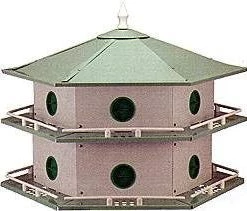 Heath Mfg. Co Purple Martin Houses Heath Aluminum 12-Room Deluxe Martin House