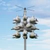 Purple Martin Deluxe Gourd Rack System With 18 Troyer Gourds Purple Martin Houses