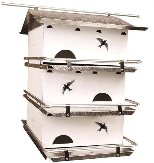 Birds Choice Waters Edge 3 Floor-6 Room Suites Martin House Purple Martin Houses