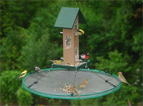 Songbird Essentials The Seed Hoop - Seed Catcher And Platform Bird Feeder
