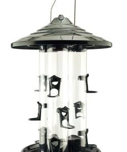 Woodlink / Audubon Bird Feeders Woodlink Triple Seed Tube Bird Feeder