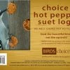 Birds Choice Hot Pepper Suet Log - No Melt 12 Pack Bird Feeder Accessories