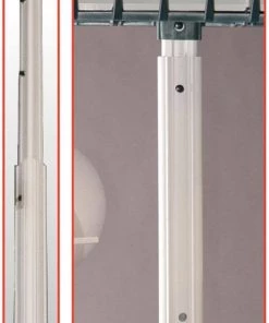 S&K Triangular Adapter For Round Poles