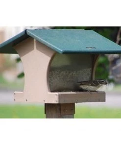 Birds Choice Recycled 4 Quart 2-Sided Hopper Feeder Bird Feeders